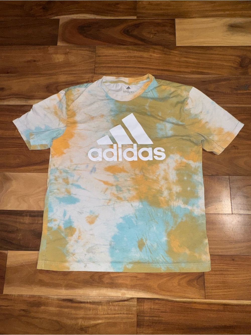 adidas Tie-Dye Logo Tee